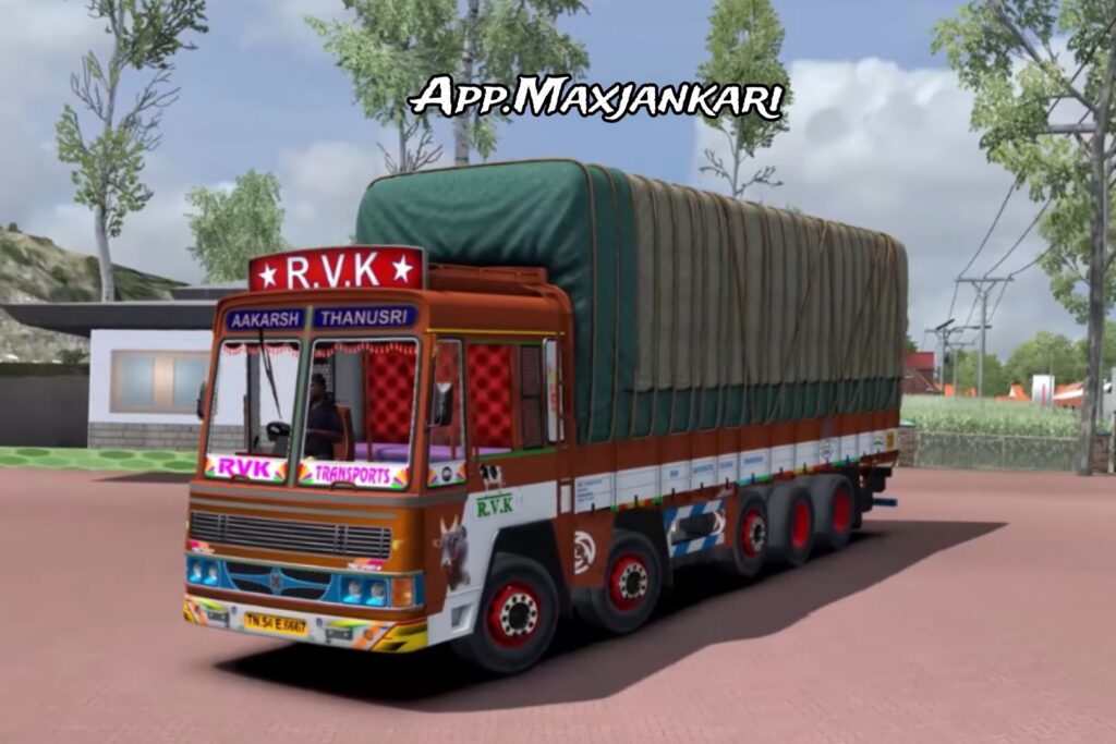 Ashok Leyland 3718 Truck Game – Euro truck Simulator 2 Mods