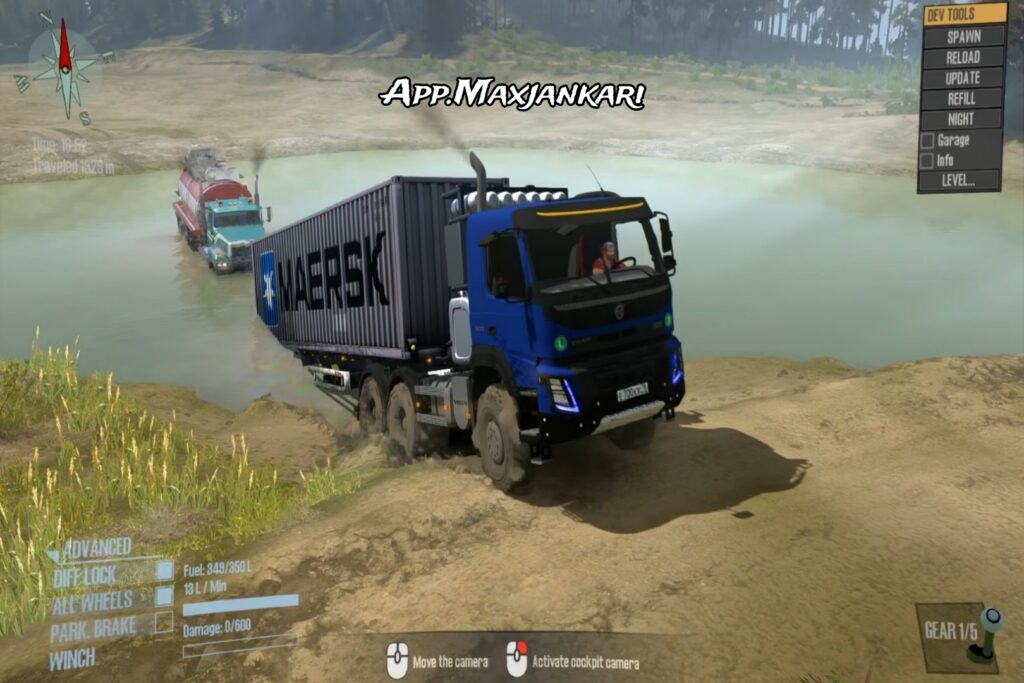 Mudrunner – High Graphics Truck Driving & Challenging Game