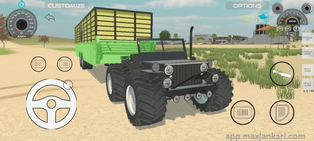 Indian vehicles simulator 3d New update cars with trolley