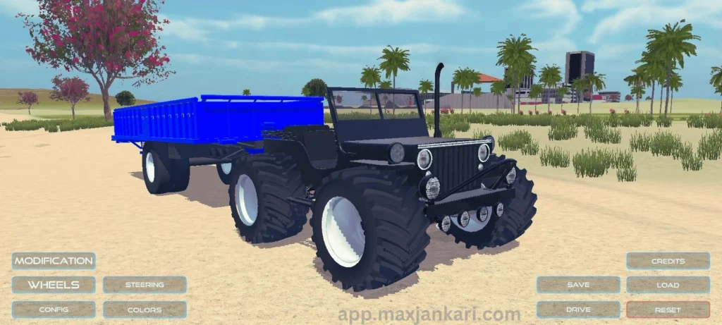 Indian vehicles simulator 3d New update cars with trolley