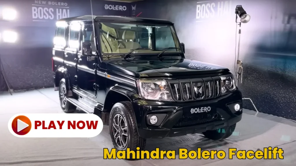 Mahindra Bolero Facelift